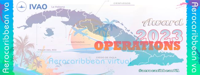 Reconocimiento a la excelencia operativa de Aerocaribbean VA en 2023, destacando el compromiso y profesionalismo en cada vuelo. ✈️🌍