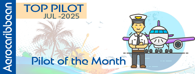 🎖️ Distinción especial al piloto más destacado del mes de julio de 2025. Su rendimiento, compromiso y participación ejemplar lo convierten en un verdadero embajador de nuestra aerolínea virtual.