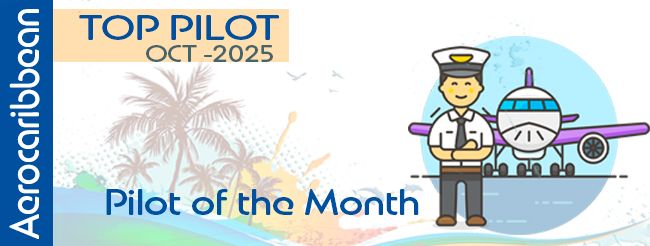 🎖️ Distinción especial al piloto más destacado del mes de OCTUBRE de 2025. Su rendimiento, compromiso y participación ejemplar lo convierten en un verdadero embajador de nuestra aerolínea virtual.